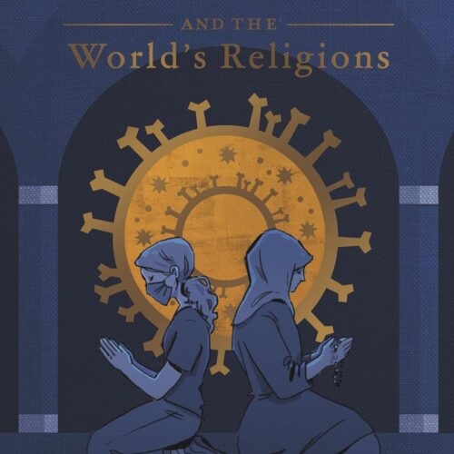 Book cover - Covid and the World's Religions book